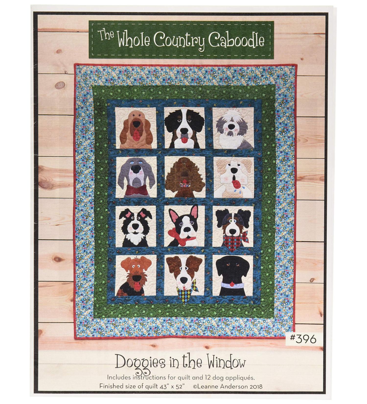 Whole Country Caboodle Doggies in The Window Ptrn