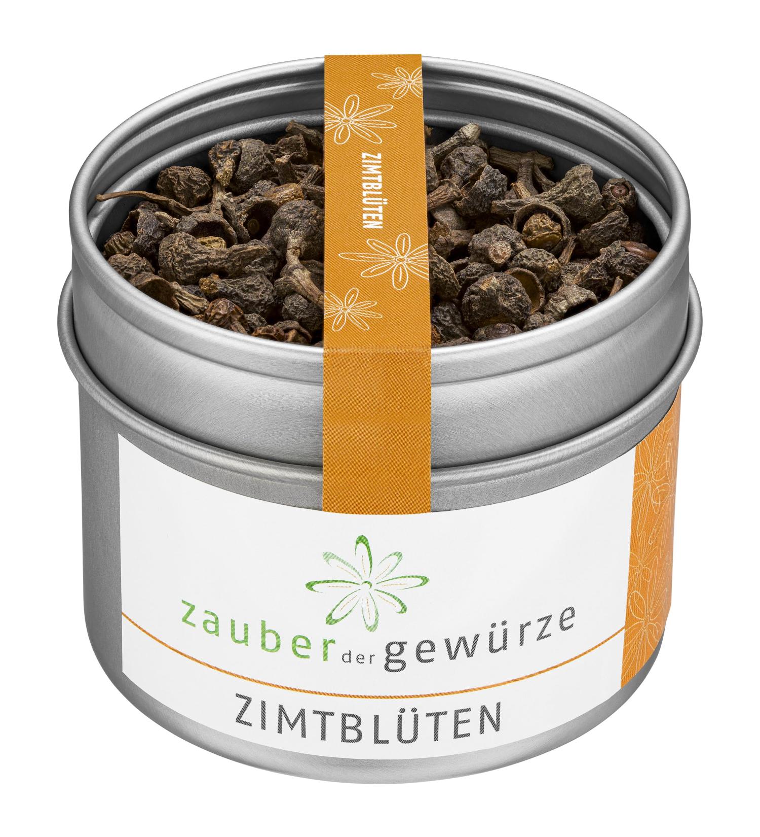 Premium Dried Cinnamon Blossoms - Handpicked Additive-Free 40g Aroma Can | International Shipping - Buy Online on GoSupps.com