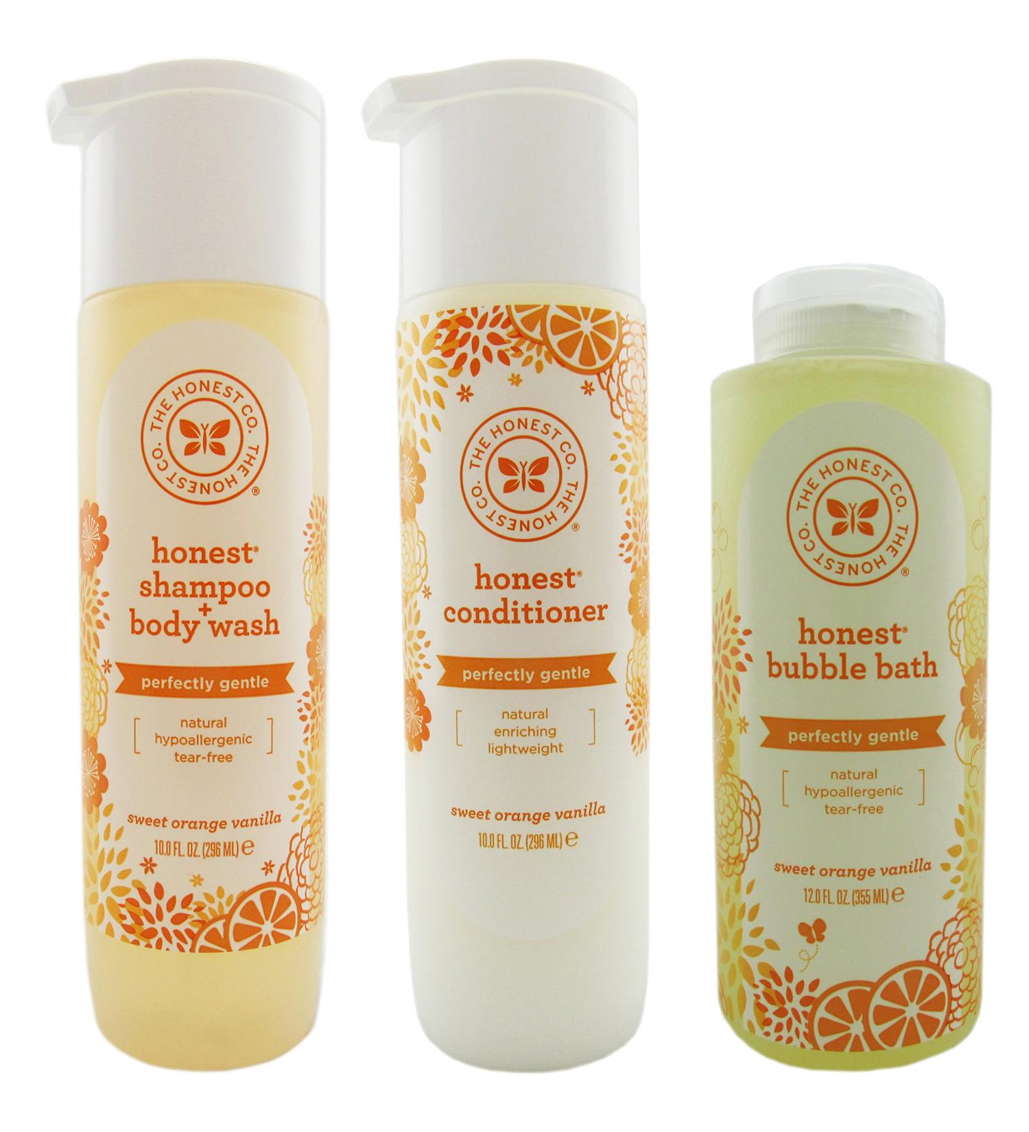The Honest Company Variety Pack: Shampoo, Body Wash, Conditioner, Bubble Bath - Buy Online on GoSupps.com