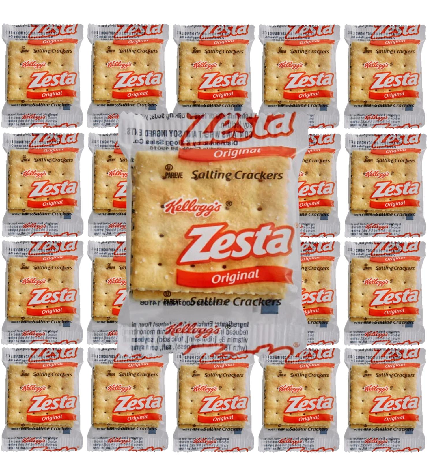 Zesta Saltine Crackers 2-Pack - 50 Individual Pouches - Buy Online on GoSupps.com