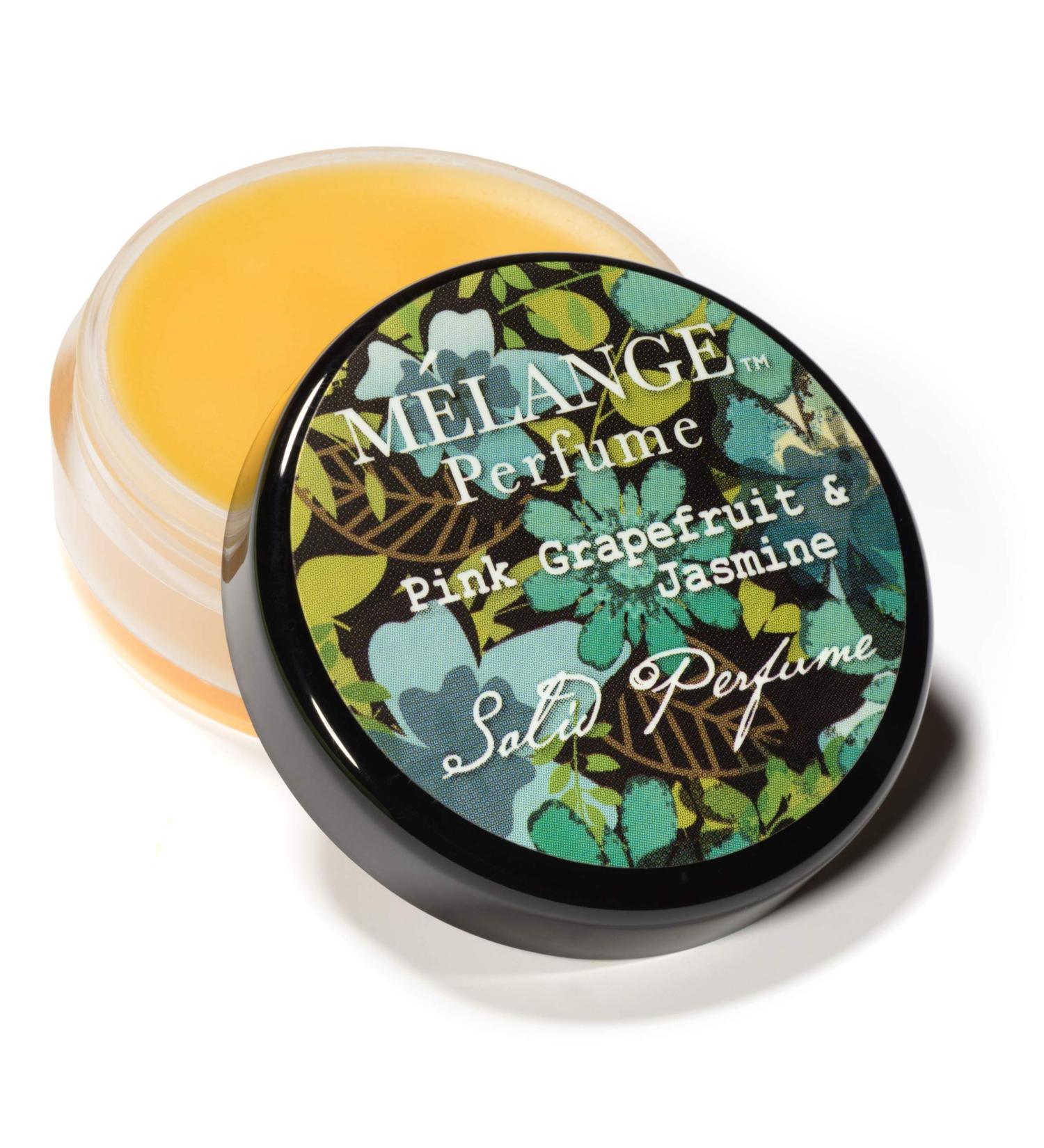 Melange Pink Grapefruit & Jasmine Solid Perfume Single .56 ounces (Pnk Grapefrt & jasmine)