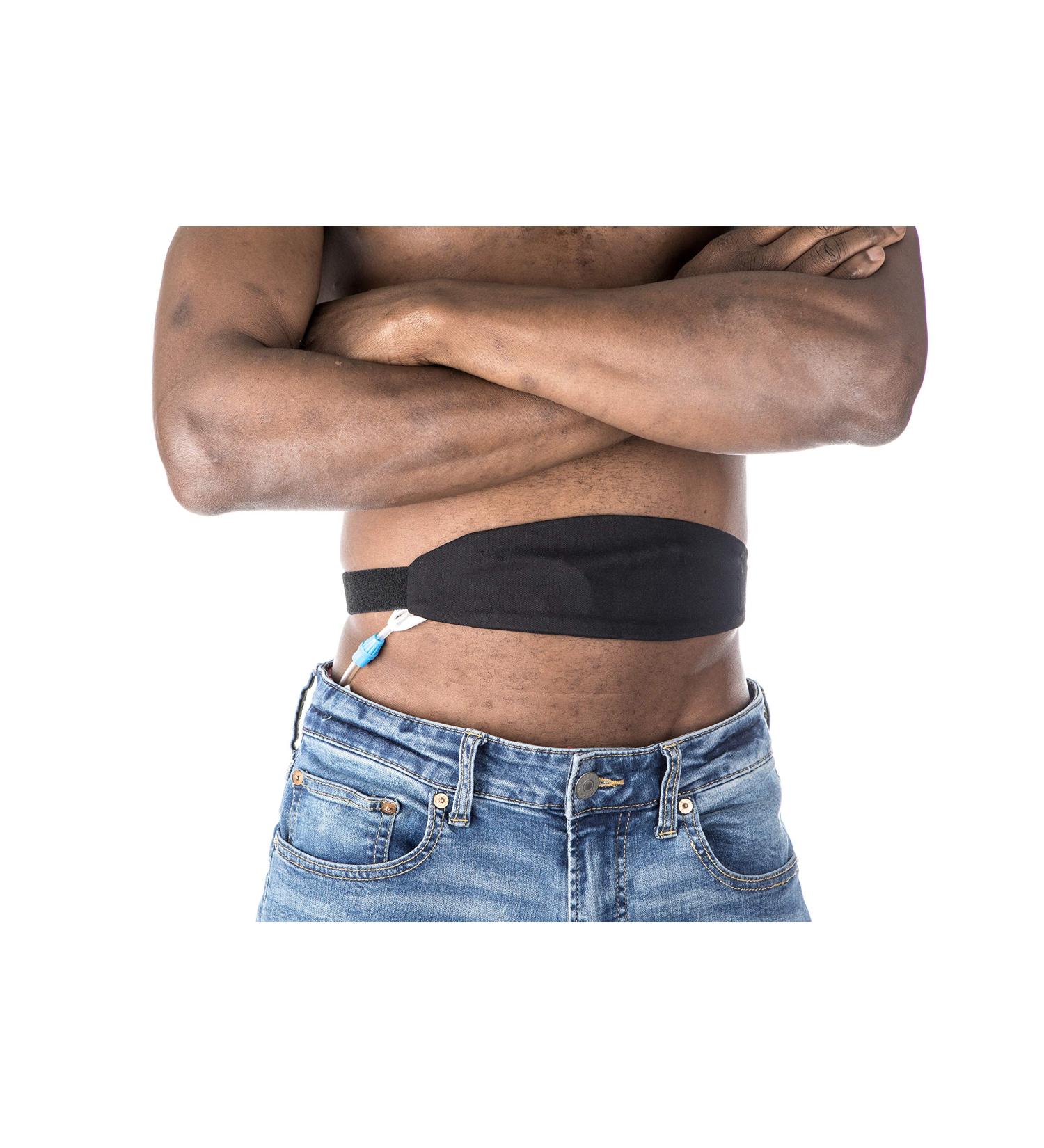 Tuck-Away PD Dialysis Belt Black XL 48-58 - Comfortable and Secure Fit - Buy Online on GoSupps.com