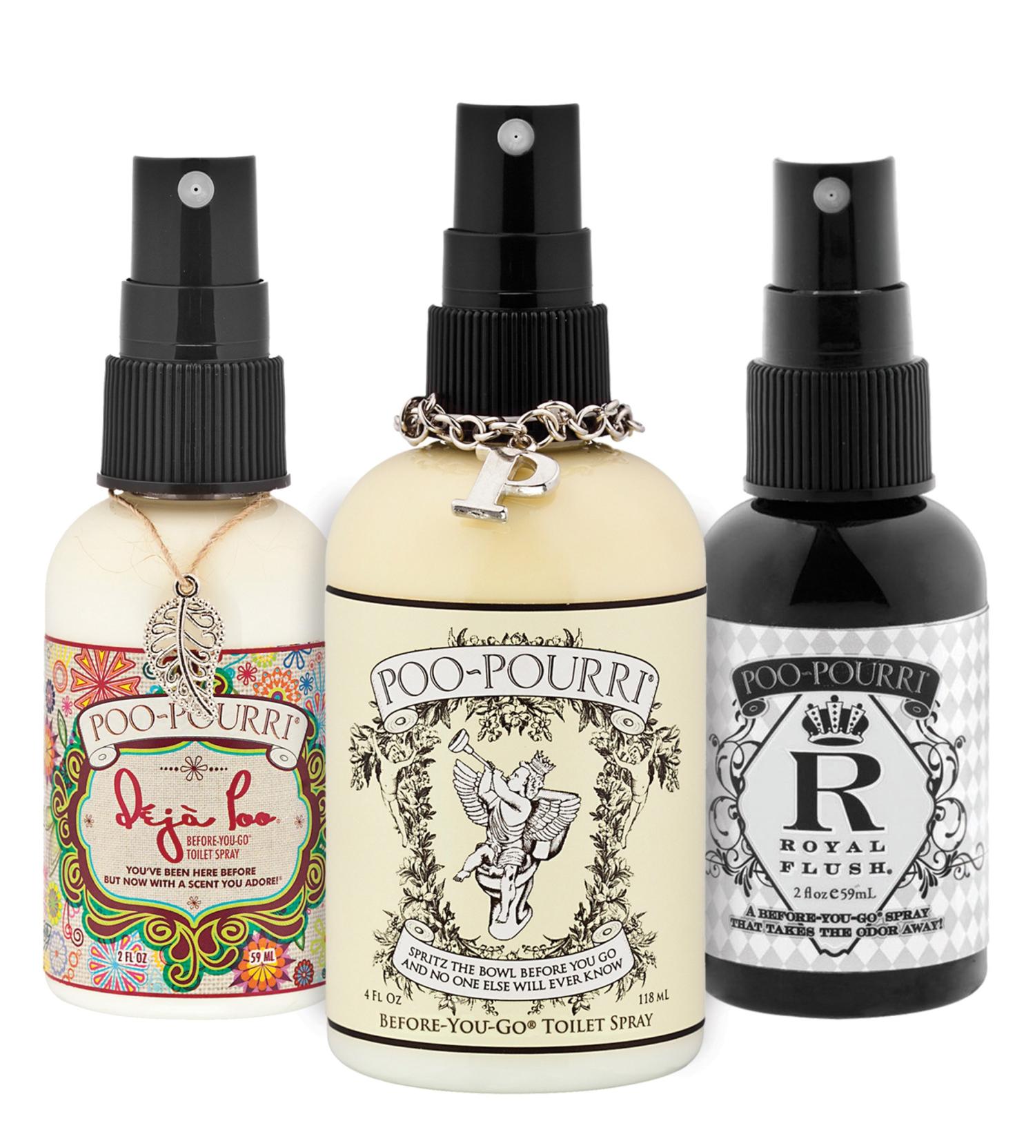 Poo Pourri Bathroom Deodorizer 3-Piece Set