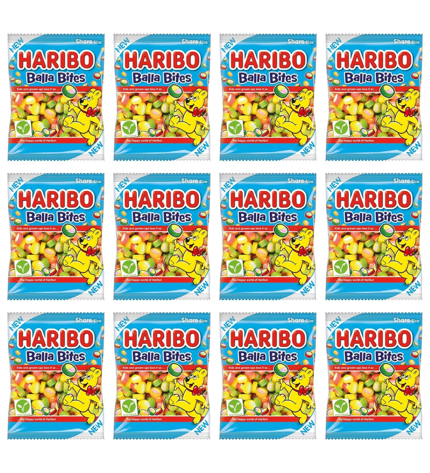 HARIBO Balla Bites 140g (Pack of 12) - Buy Online on GoSupps.com