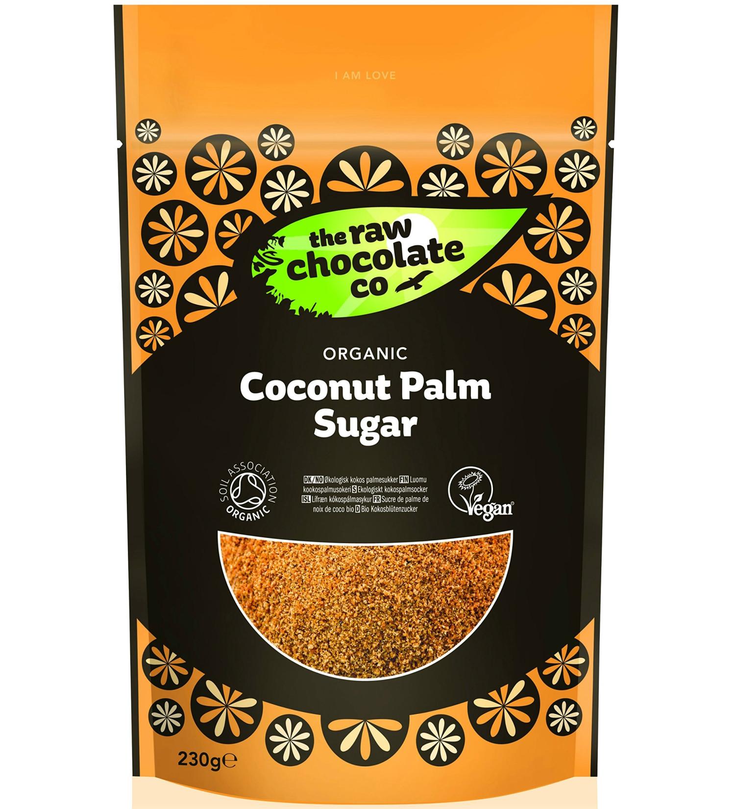 THE RAW CHOCOLATE COMPANY LTD Organic Coconut Palm Sugar 230g 230g (PACK OF 1)