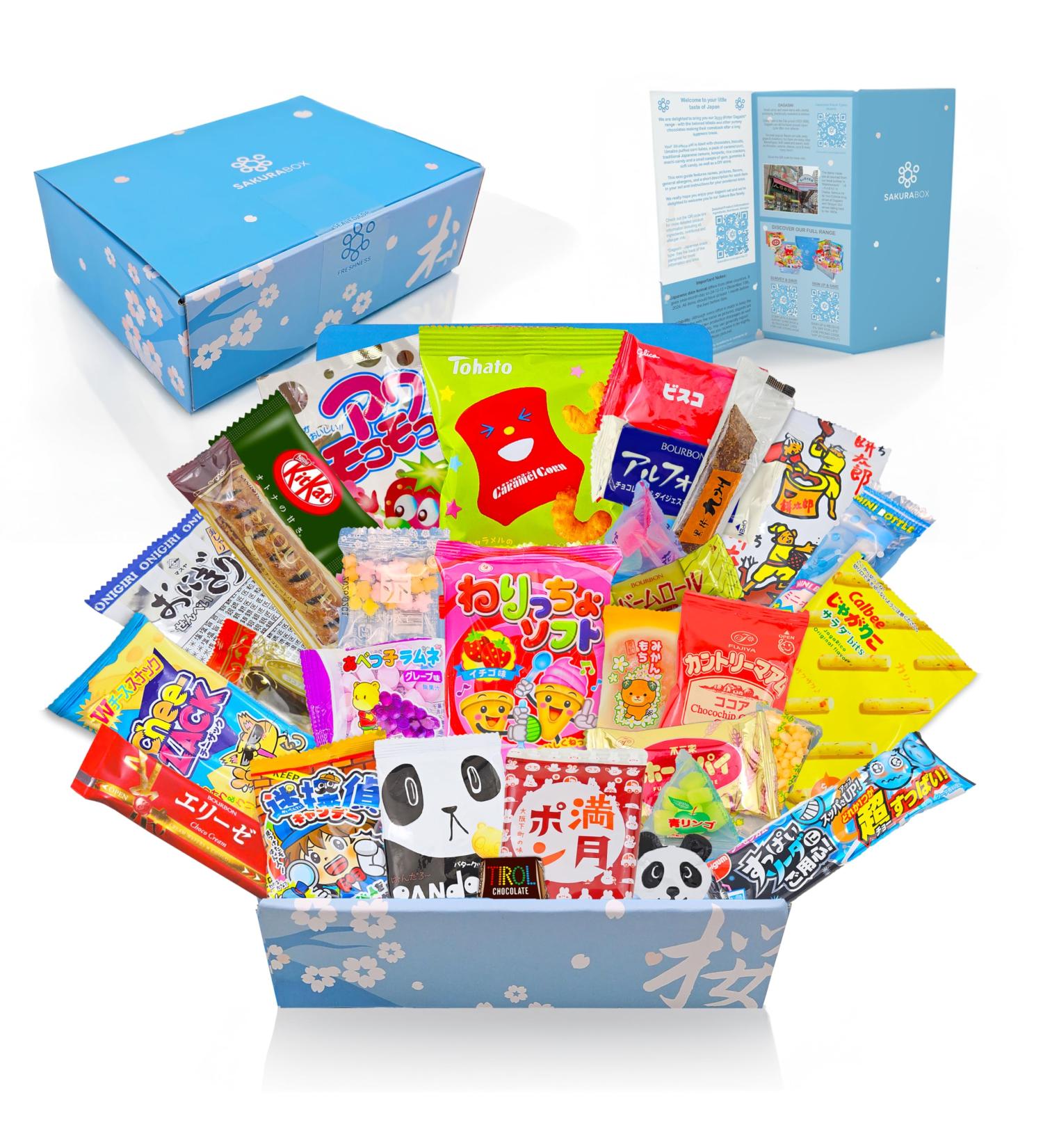Sakura Box Collations et Bonbons V g tariens Japonais 30 Pi ces Ensemble Dagashi Nourriture Compatible Halal - Buy Online on GoSupps.com