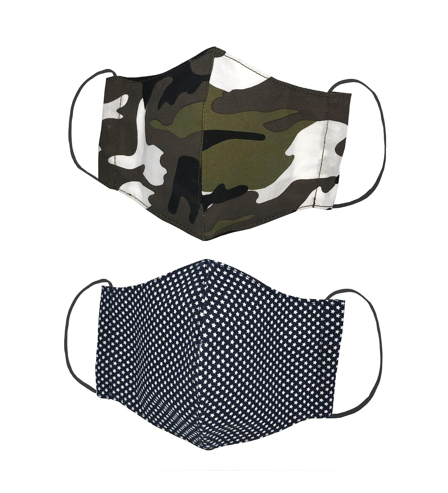 Kanguru Boys Green Mask - Colorful Kids Masks for Ages 6-12 | International Shipping Available - Buy Online on GoSupps.com