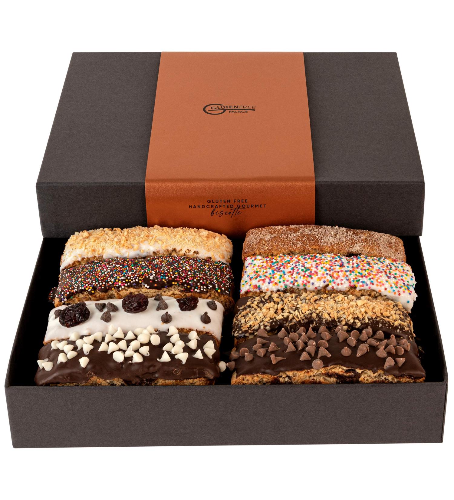 Gluten Free Biscotti Gift Basket | Stunning Cookies Gift Baskets | Chocolate Gift Basket | Food & Beverage Gifts for Men  Women | Care Package for College Students  Corporate Gift  Independence Day  Sympathy  Birthday and  - Buy Online on GoSupps.com