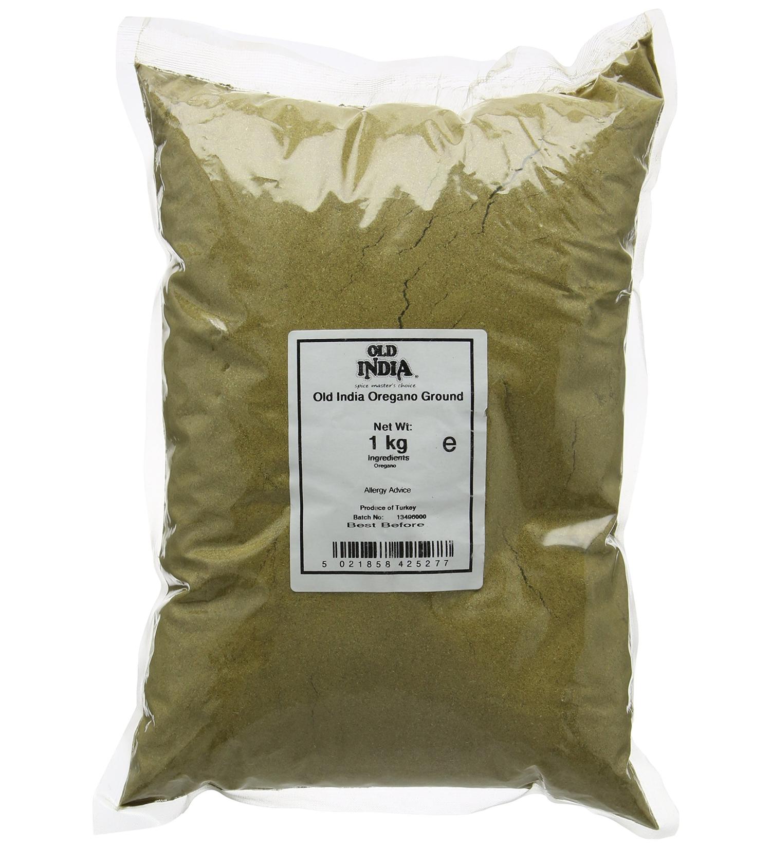 Old India Oregano Ground 1kg - Premium Quality Oregano Spice - Buy Online on GoSupps.com