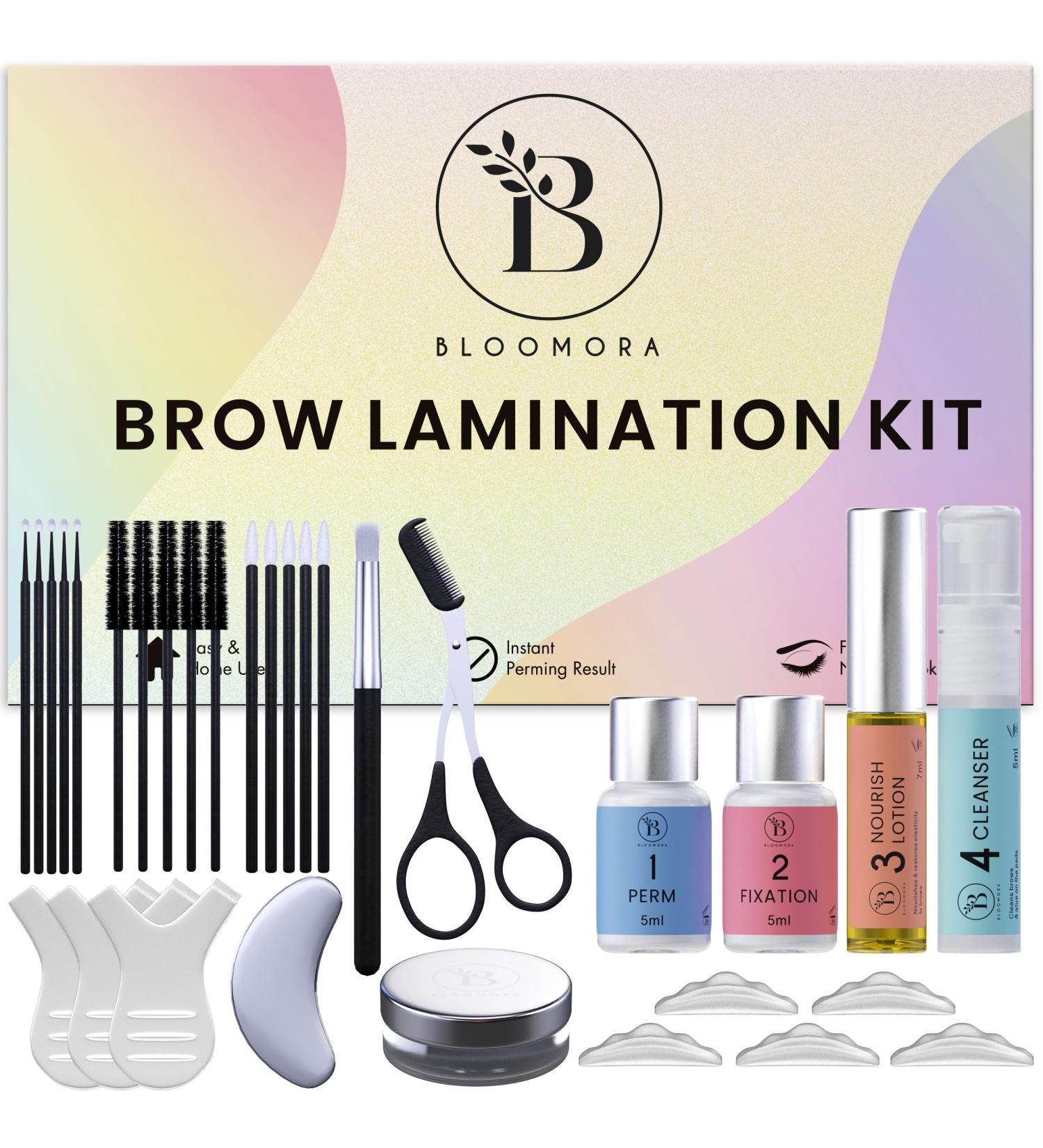 Brow Lift Kit Sourcil Brow Lamination Kit Dur e de 6-8 semaines 15 Applications DIY Sourcils avec Instructions S r et Efficace - BK1 - Buy Online on GoSupps.com