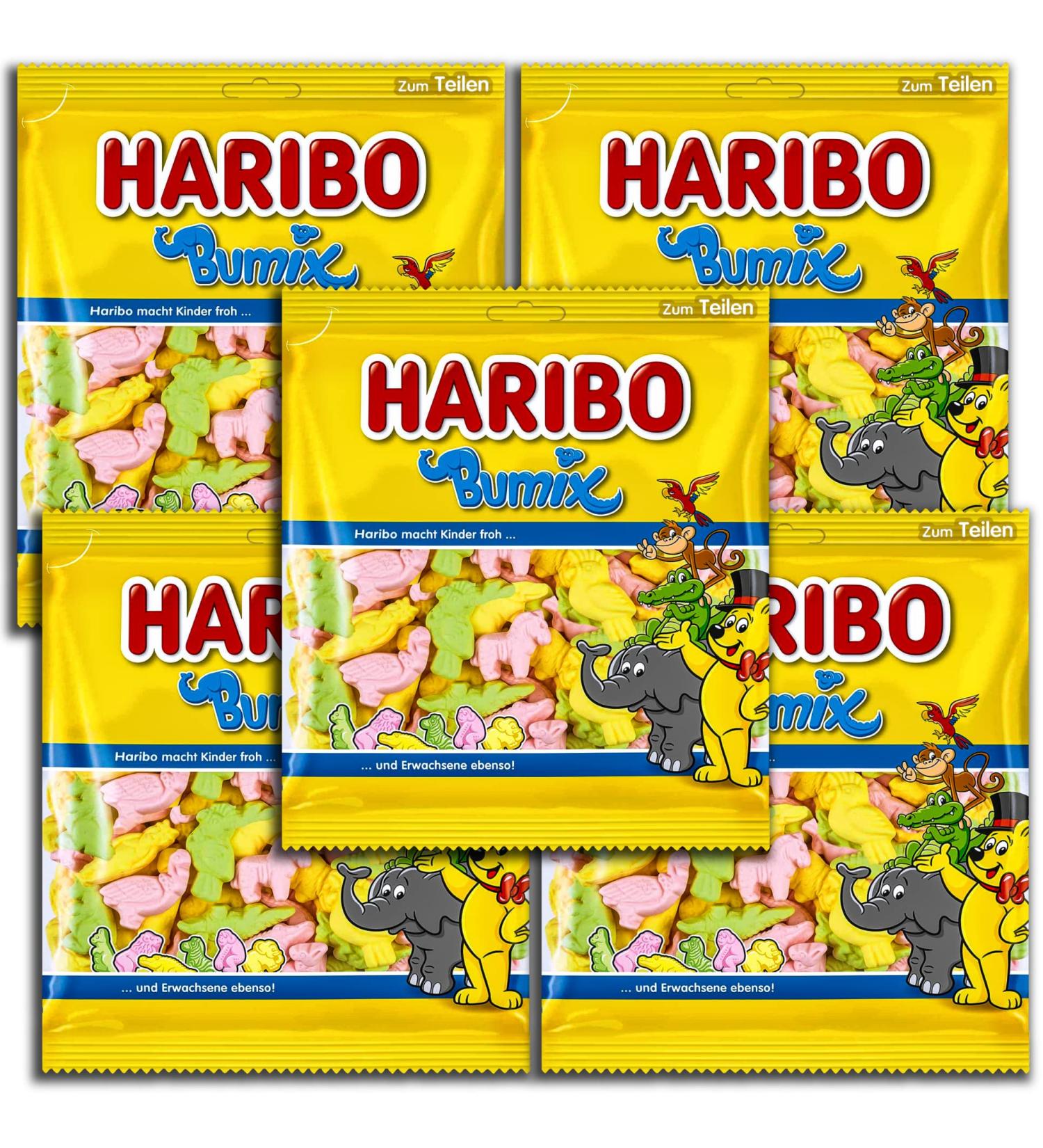 5 Pack Haribo Bumix 5 X 175g