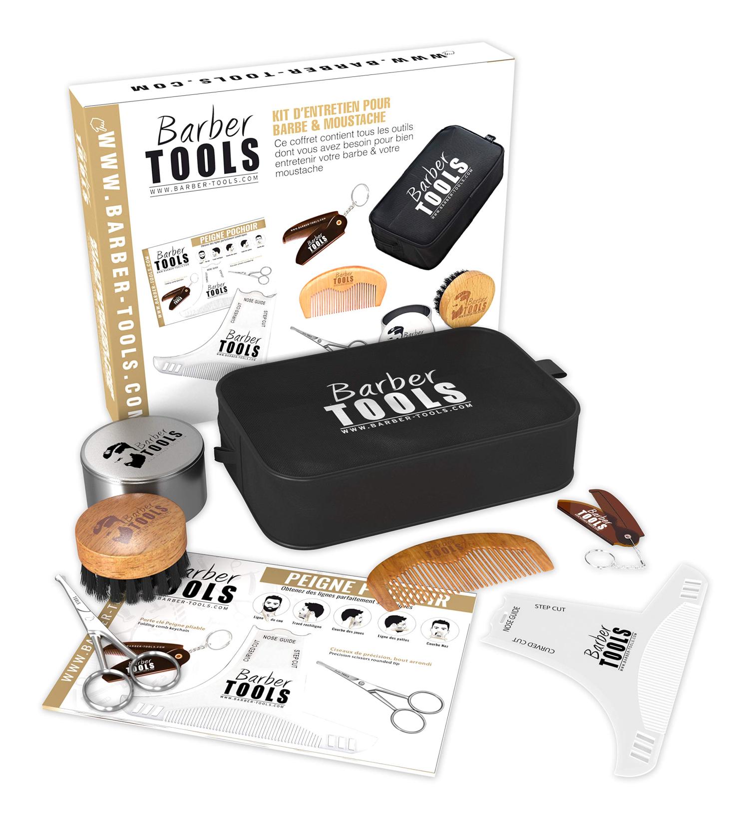 Barber Tools Kit | Premium Beard Care Set for Men | International Shipping Available - Buy Online on GoSupps.com