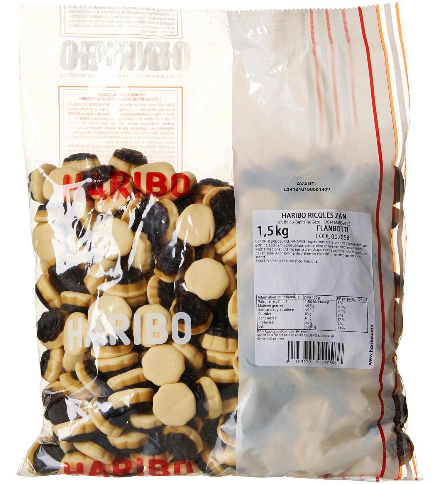 Haribo Flanbotti Caramel Jelly Candy 1.5 kg - Buy Online on GoSupps.com