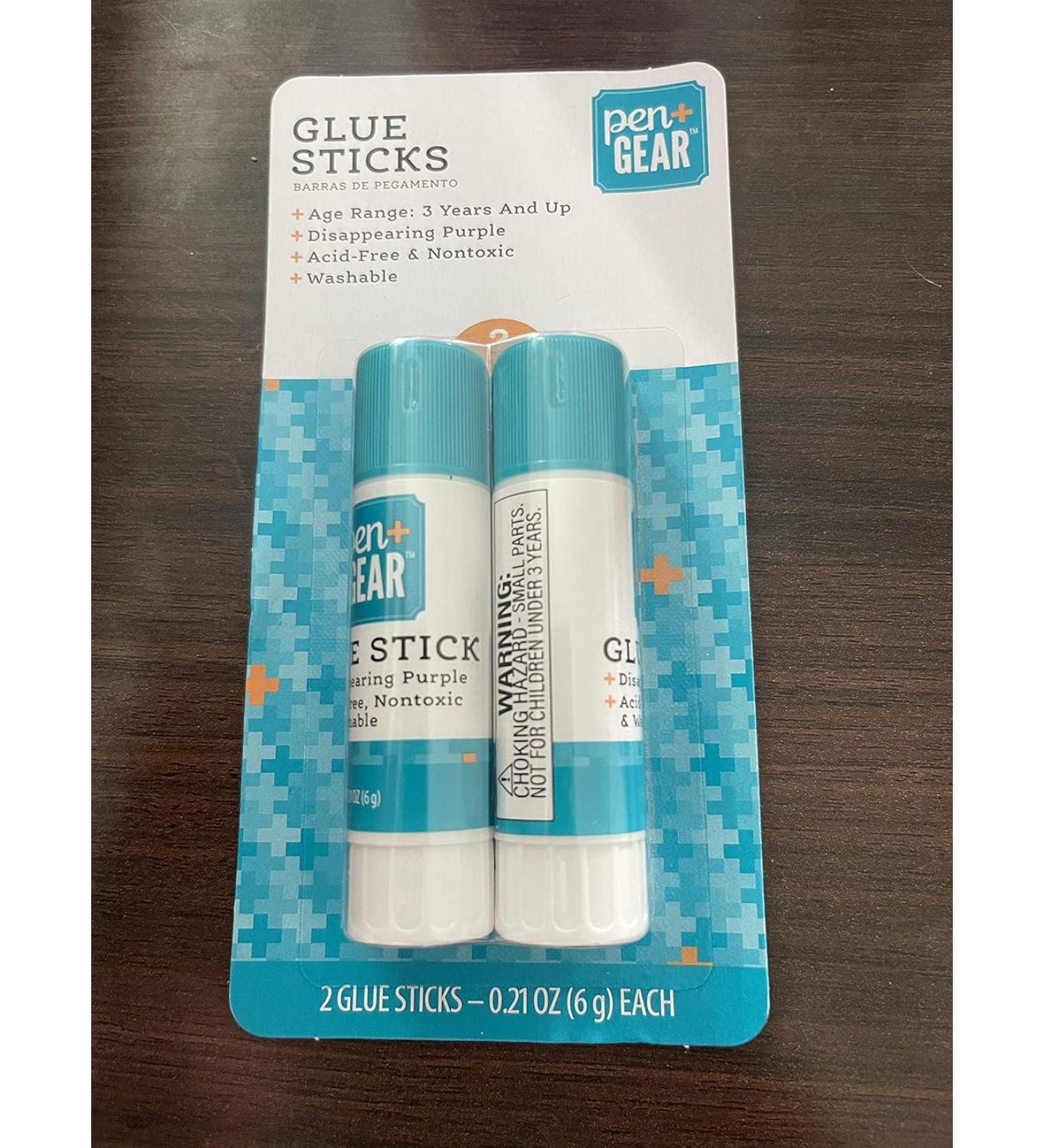 Pen Gear Glue Sticks - purple