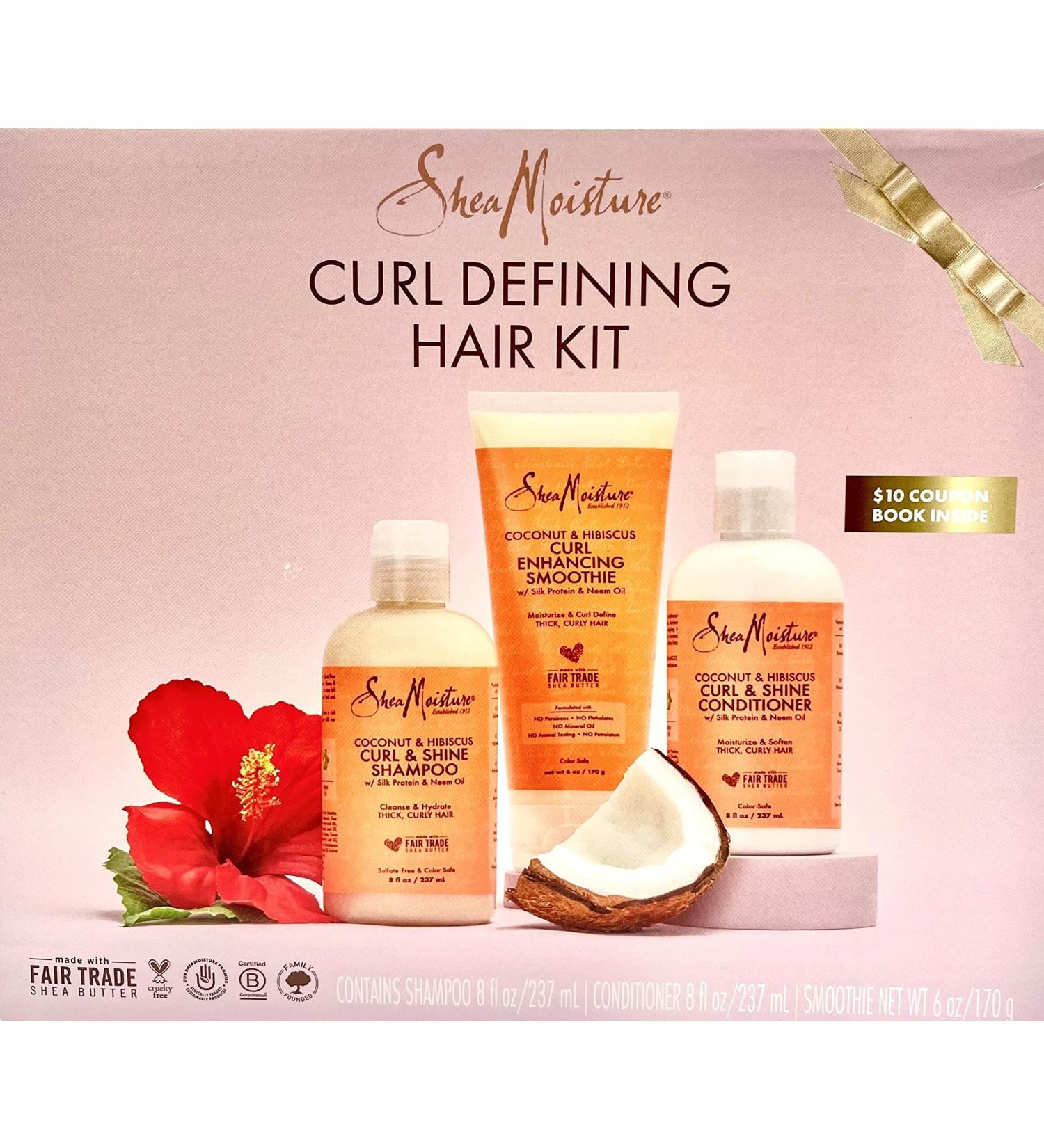 Shea Moisture Curl Defining Hair Kit - Best International Shipping for Defined Curls - Buy Online on GoSupps.com