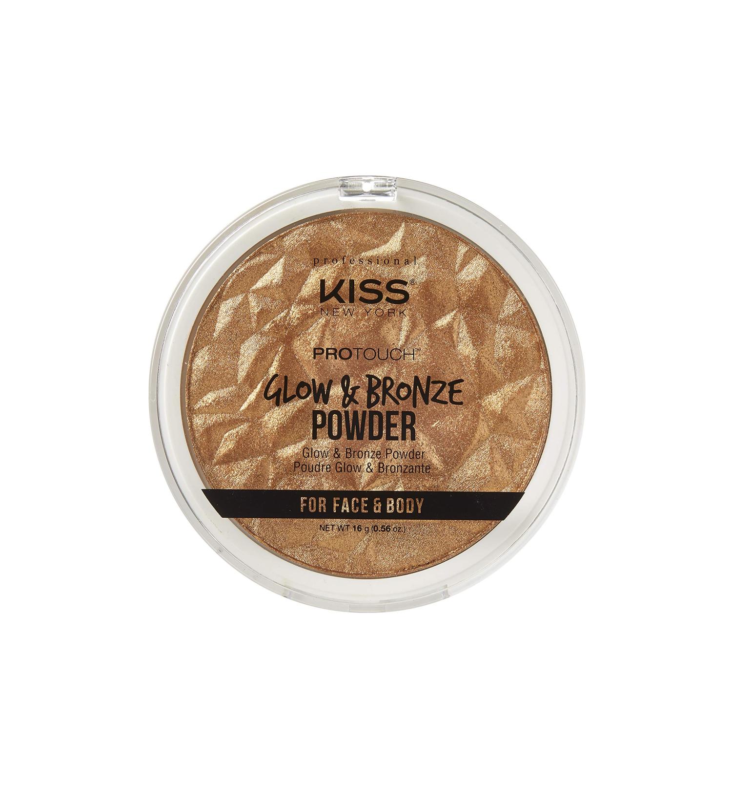 KISS Pro Touch Glow & Bronze Powder - Deep Shade for Face & Body - Buy Online on GoSupps.com