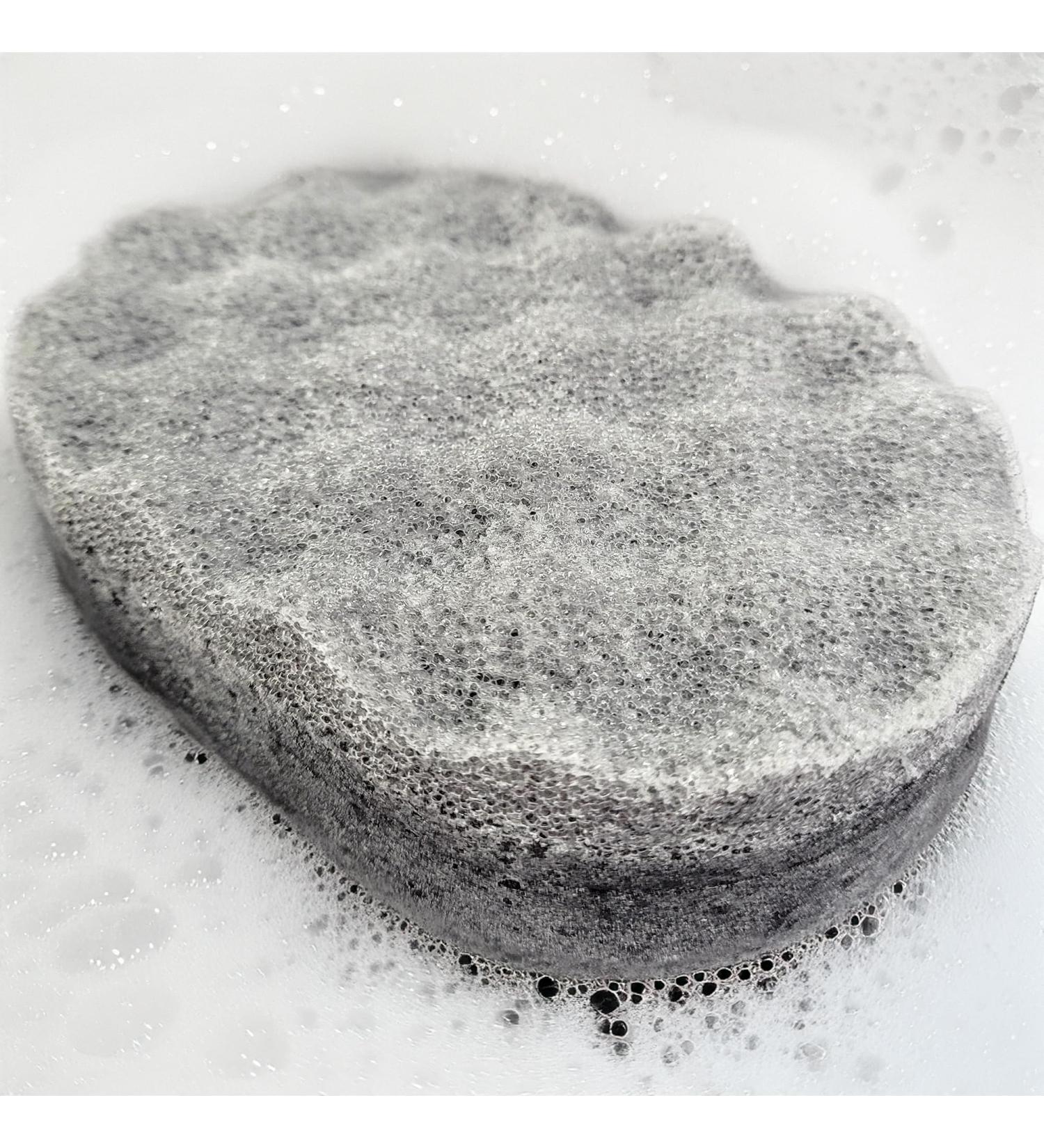 Aventos for Him Exfoliating Soap Sponge - 250g - Moisturising Shea Butter - Aftershave Scent - Vegan Friendly - Puddle of Wax - Made in The UK - Buy Online on GoSupps.com