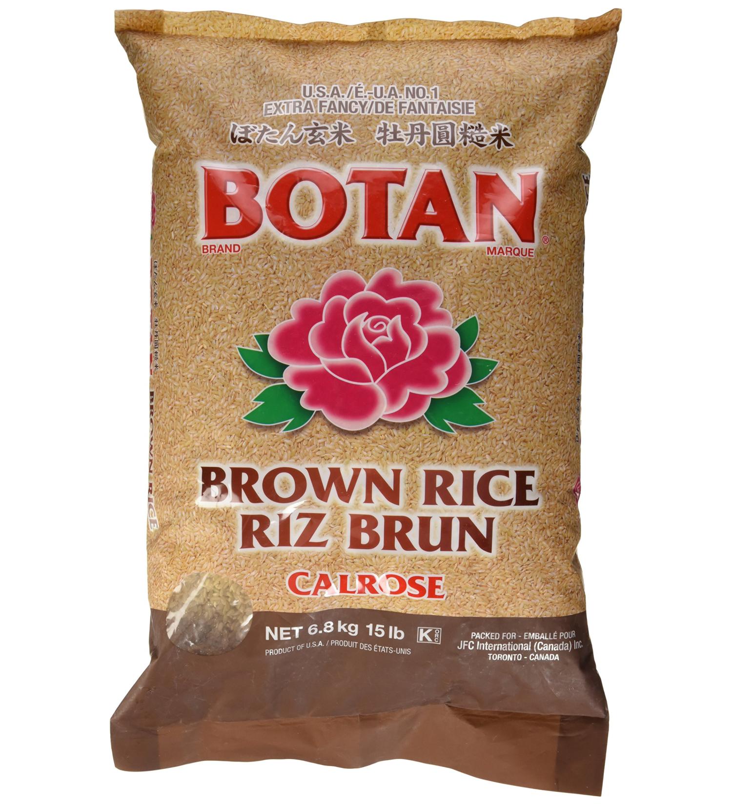 Botan Calrose Brown Rice 6.8kg - Buy Online on GoSupps.com