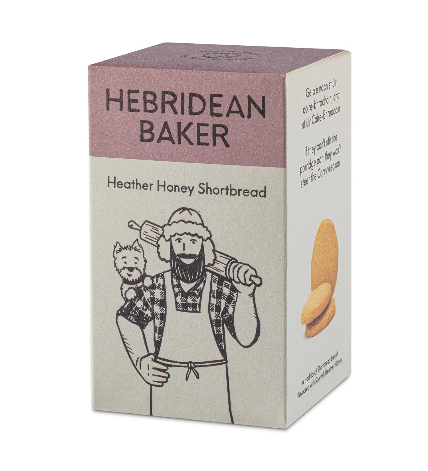 Hebridean Baker - Heather Honey Shortbread 150g - Buy Online on GoSupps.com