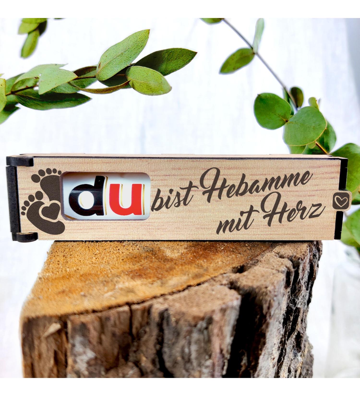 Midwife Gift - 'You are a Midwife with Heart' Chocolate Bar Gift Box | Perfect Thank You for Midwives - Buy Online on GoSupps.com