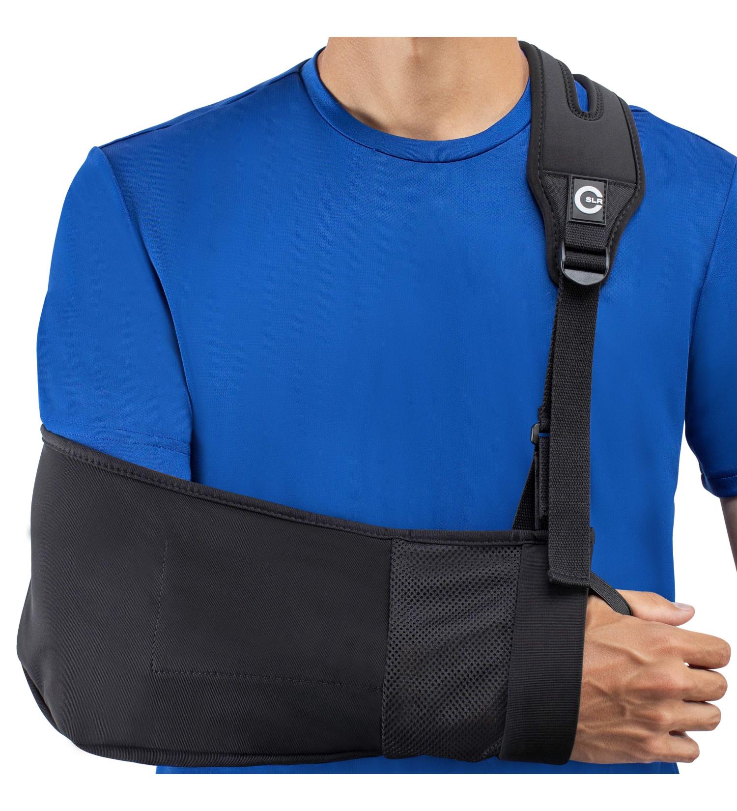 Custom SLR Medical Arm Sling with Split Strap Technology - Ergonomic Design for Comfort and Support | Healjoy - Buy Online on GoSupps.com