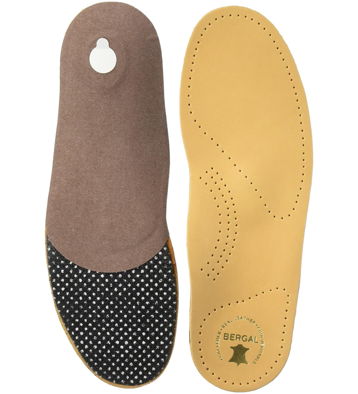 Bergal Ortho Comfort Orthopedic insoles with genuine leather 40 ladies brown