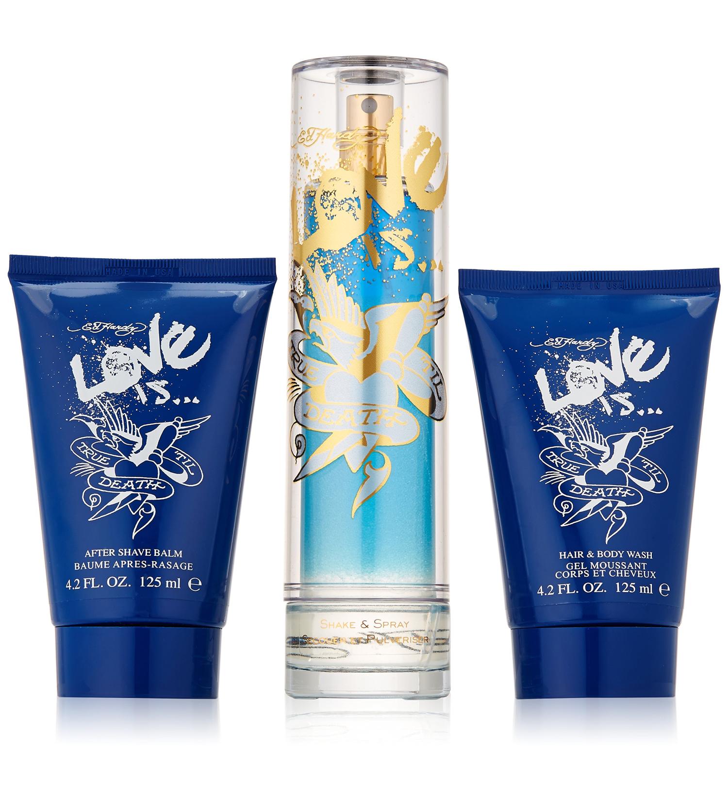 Ed Hardy Love Is Fragrance Set 3 Count - Buy Online on GoSupps.com