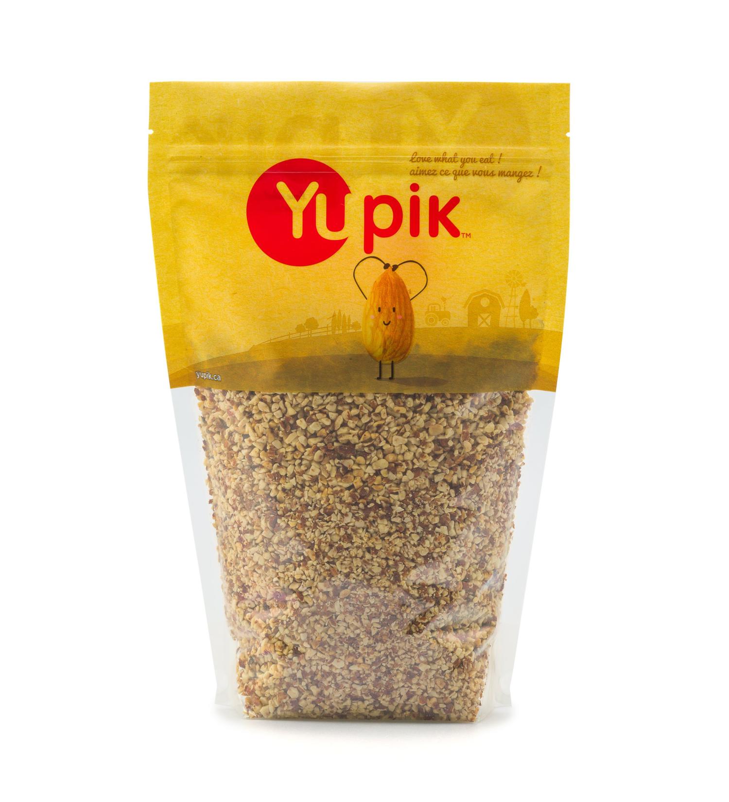 Yupik Dry Roasted Diced Almonds 1 kg 6 Count Gluten-Free Vegan Kosher Unsalted Oil-Free Chopped Nuts Crunchy Texture Source of Fiber Nut Topping & Inclusion Ideal for Baking & Cooking 1 kg (Pack of 6) - Buy Online on GoSupps.com