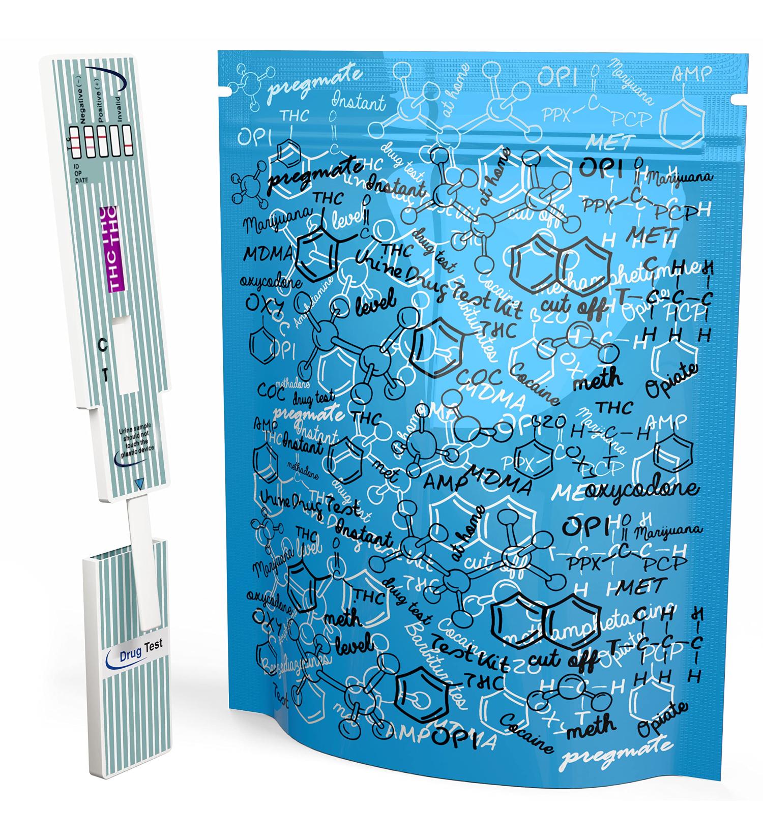 Pregmate Marijuana THC Urine Drug Test Kit - 10 Count - Buy Online on GoSupps.com