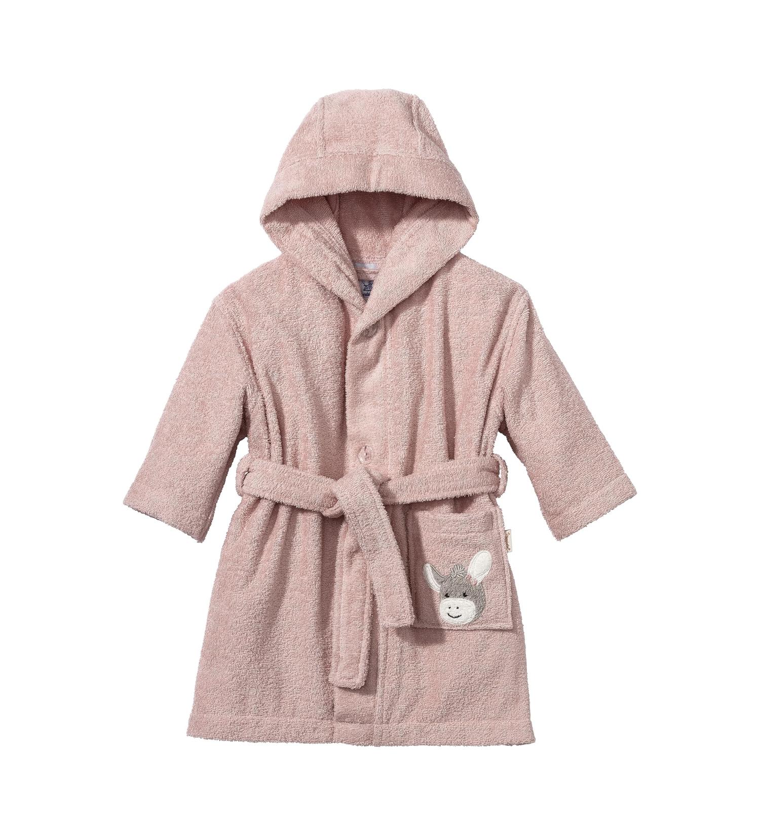 Buy Sterntaler Emmi Girl Donkey Bathrobe in Flora Rose - Size 80 | International Shipping Available - Buy Online on GoSupps.com