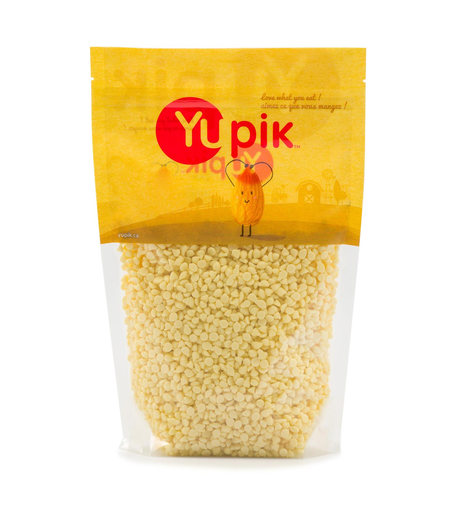 Yupik White Chocolate Chips 2.2 lb - Premium Quality - Buy Online on GoSupps.com
