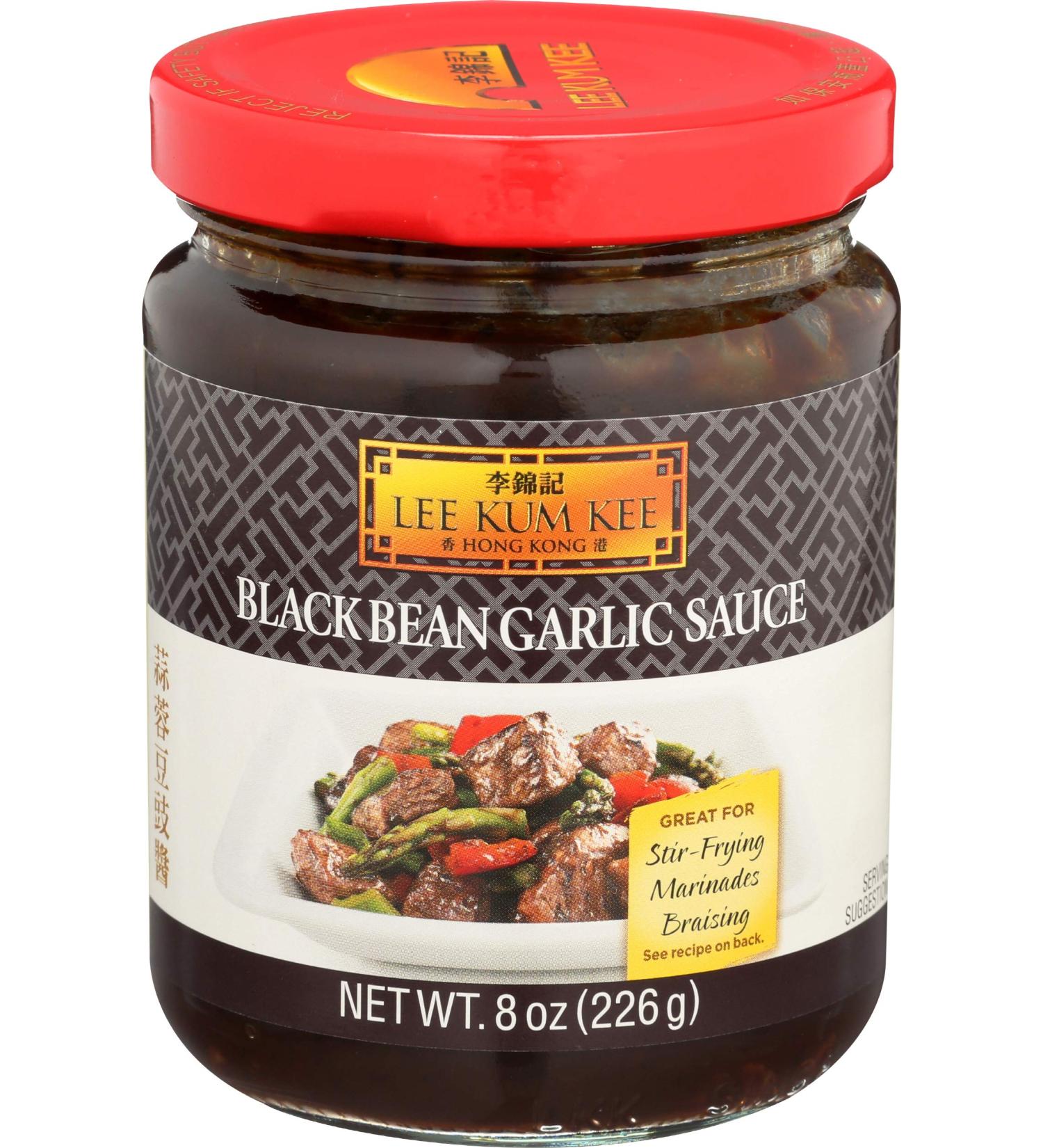 Lee Kum Kee Black Bean Garlic Sauce 8oz (Pack of 4) - Authentic Asian Flavor - Buy Online on GoSupps.com