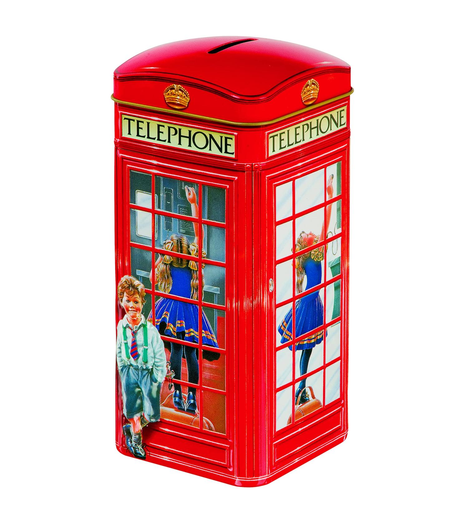 Churchill's Confectionery Telephone Kiosk Tin 150 g English Toffee