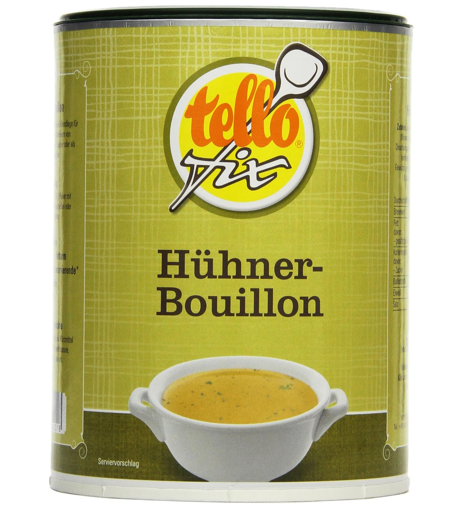 Tellofix Chicken Bouillon - Low Calorie Versatile Poultry Broth | Universal Spice Agent | 500g Pack - Ideal for Cooking & Seasoning - Buy Online on GoSupps.com