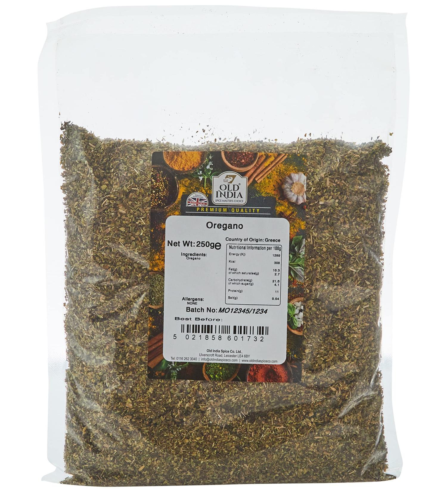 Old India Oregano 250g - Quality Oregano Spice in 250g Pack - Buy Online on GoSupps.com