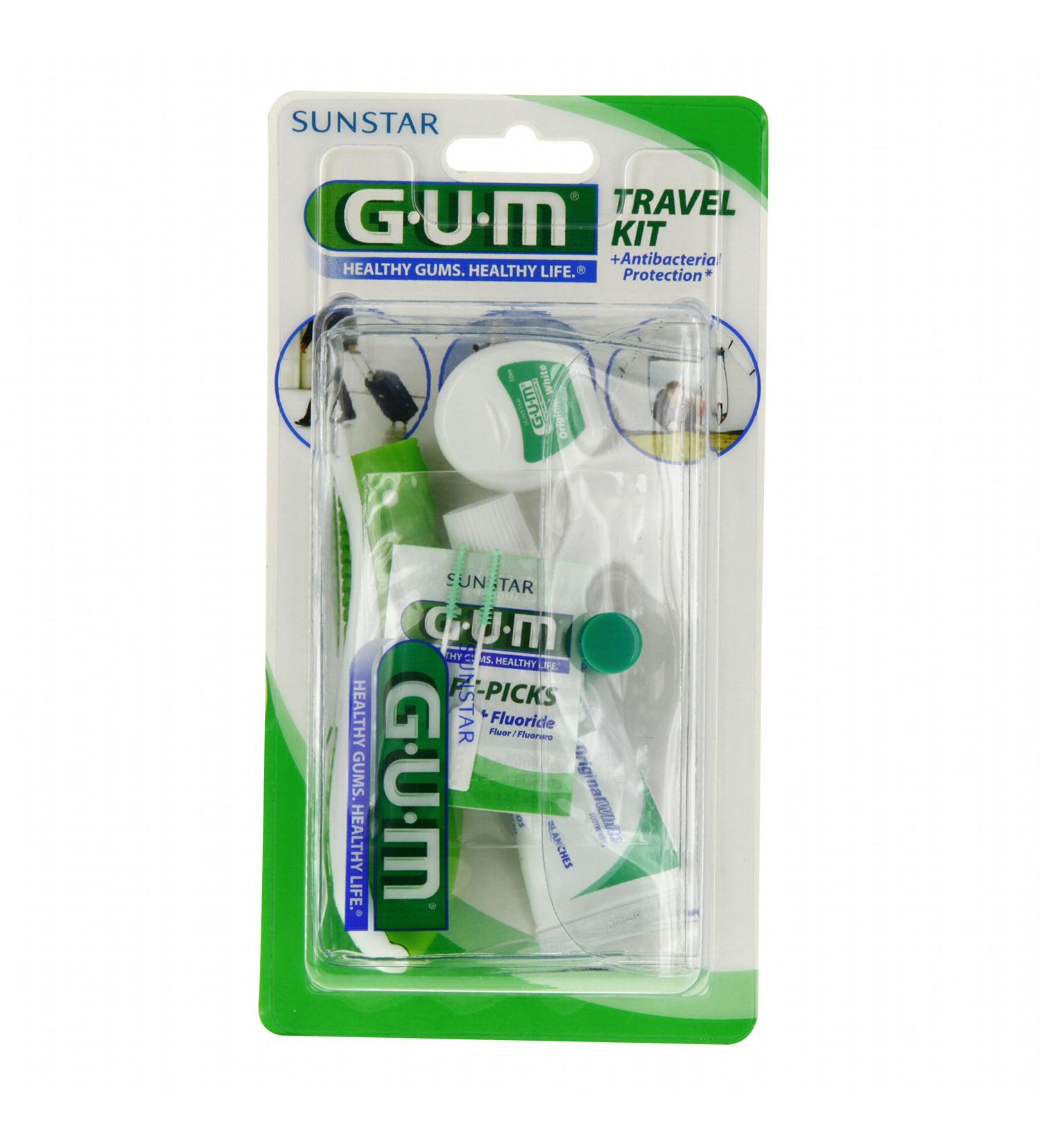 Gum Original White Reiseset - Fresh Breath Travel Kit | International Shipping Available - Buy Online on GoSupps.com