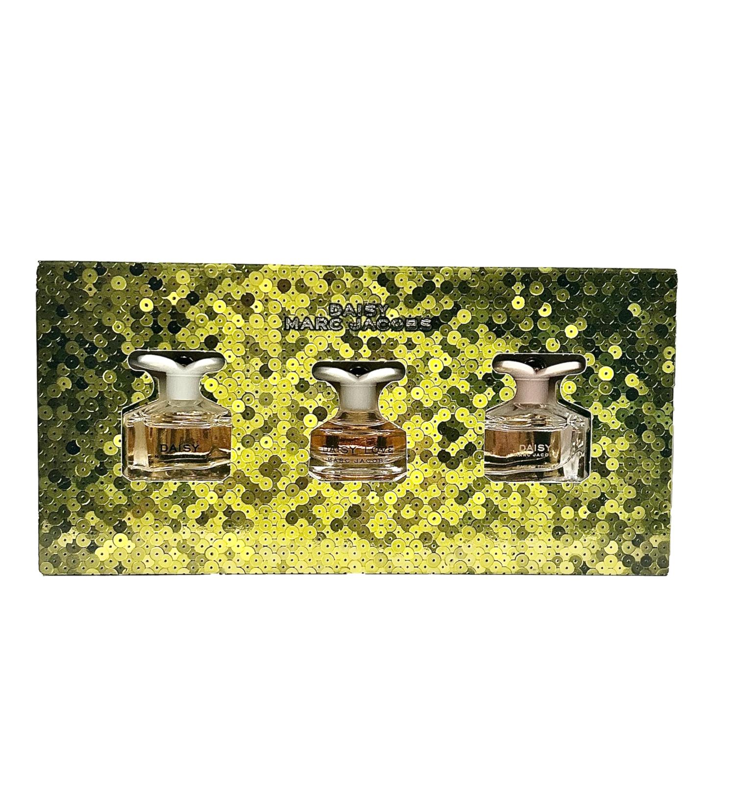 Marc Jacobs DAISY MINI Perfume EDP Women SMALL MINI Travel Size set (4 ml / 0.13 fl oz each) Daisy Daisy Love Daisy Eau So Fresh - 3 Mini perfume set - Buy Online on GoSupps.com