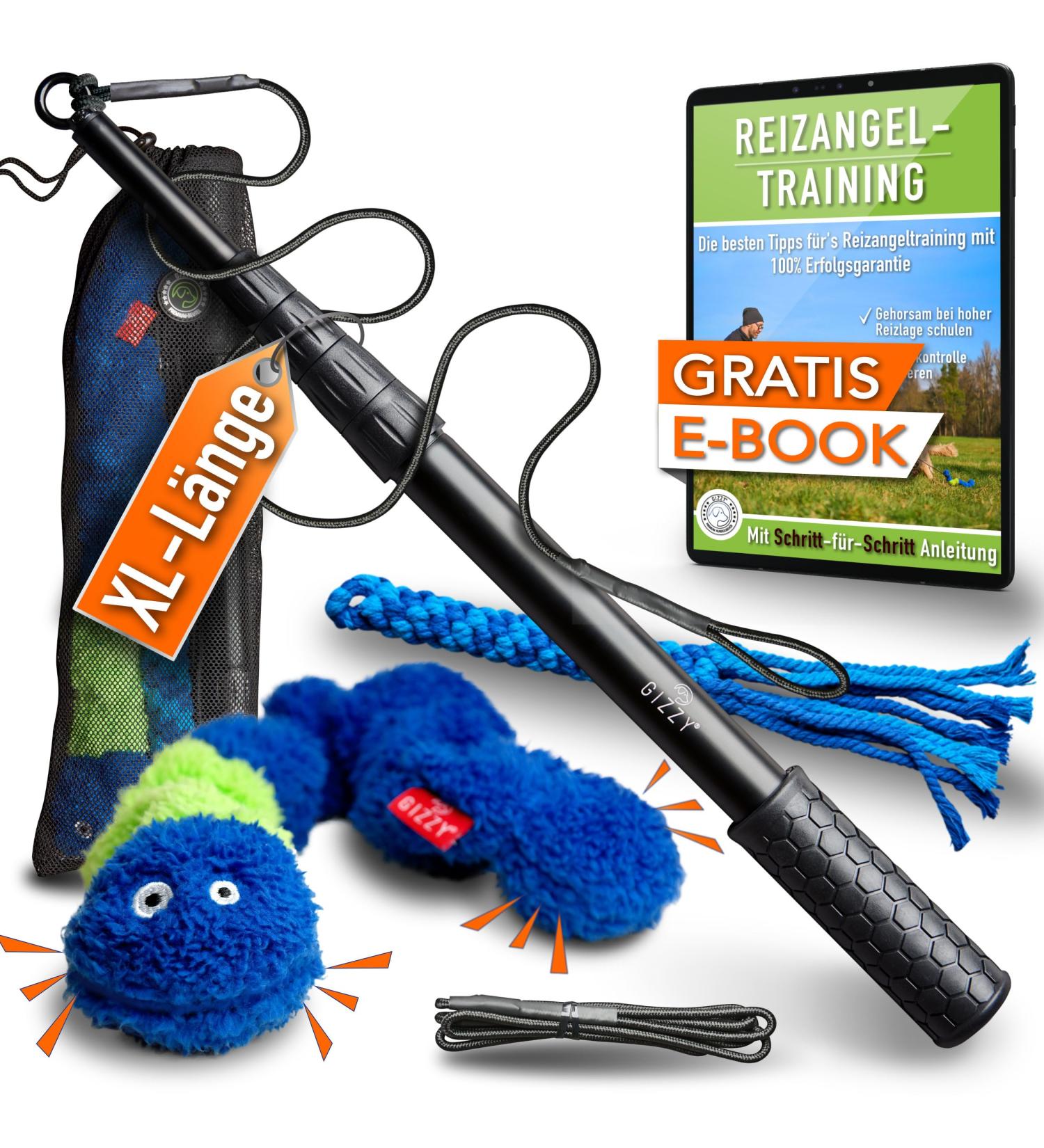 Gizzy NEW Road Deficiency Dogs XL - Professional Angel Fear Toy for Large Dogs | Boost Physical & Mental Occupancy | Robust & Easy to Clean + eBook Included - Buy Online on GoSupps.com