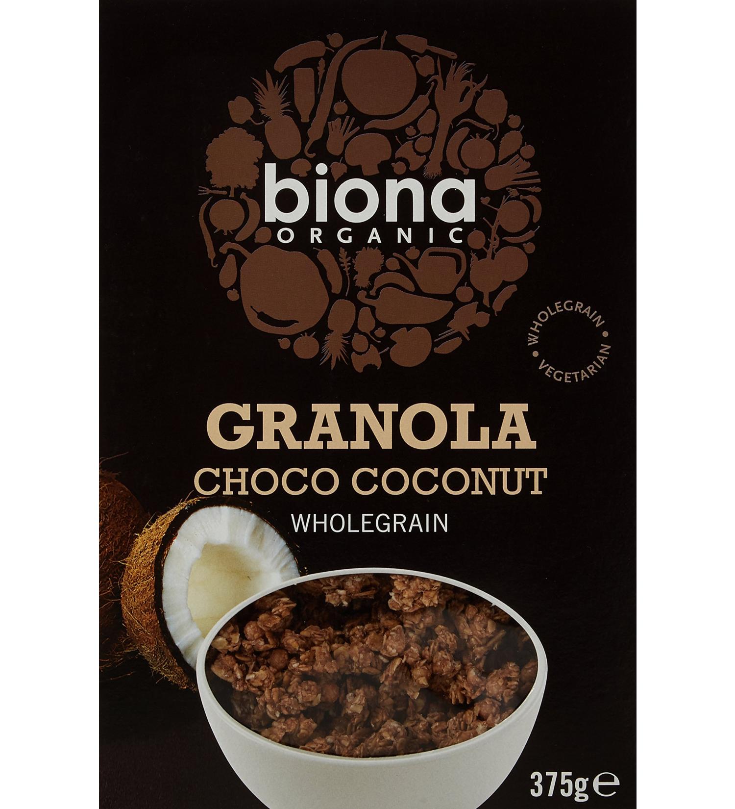 Biona Chocolo Coco Granola 375 g - Buy Online on GoSupps.com