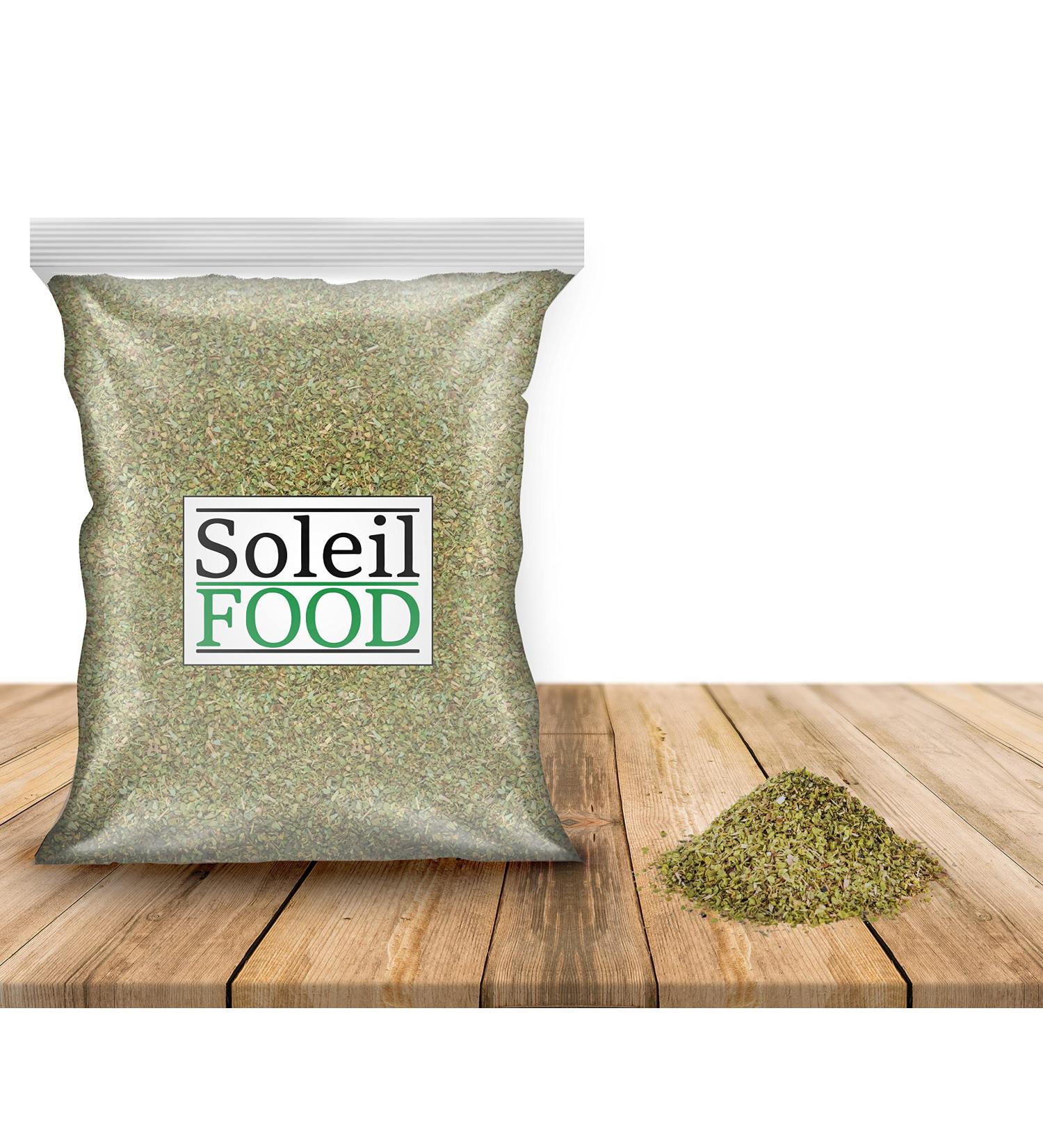 Buy SoleilFOOD Oregano Shredded 1 kg - Finest Quality Natural Dried Oregano GMO-Free - Buy Online on GoSupps.com