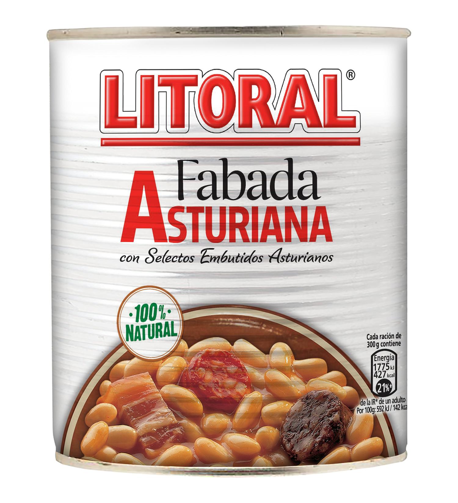 Nestl Litoral Fabada Asturiana Large Portion 865 gr. - Pack 3  - Buy Online on GoSupps.com
