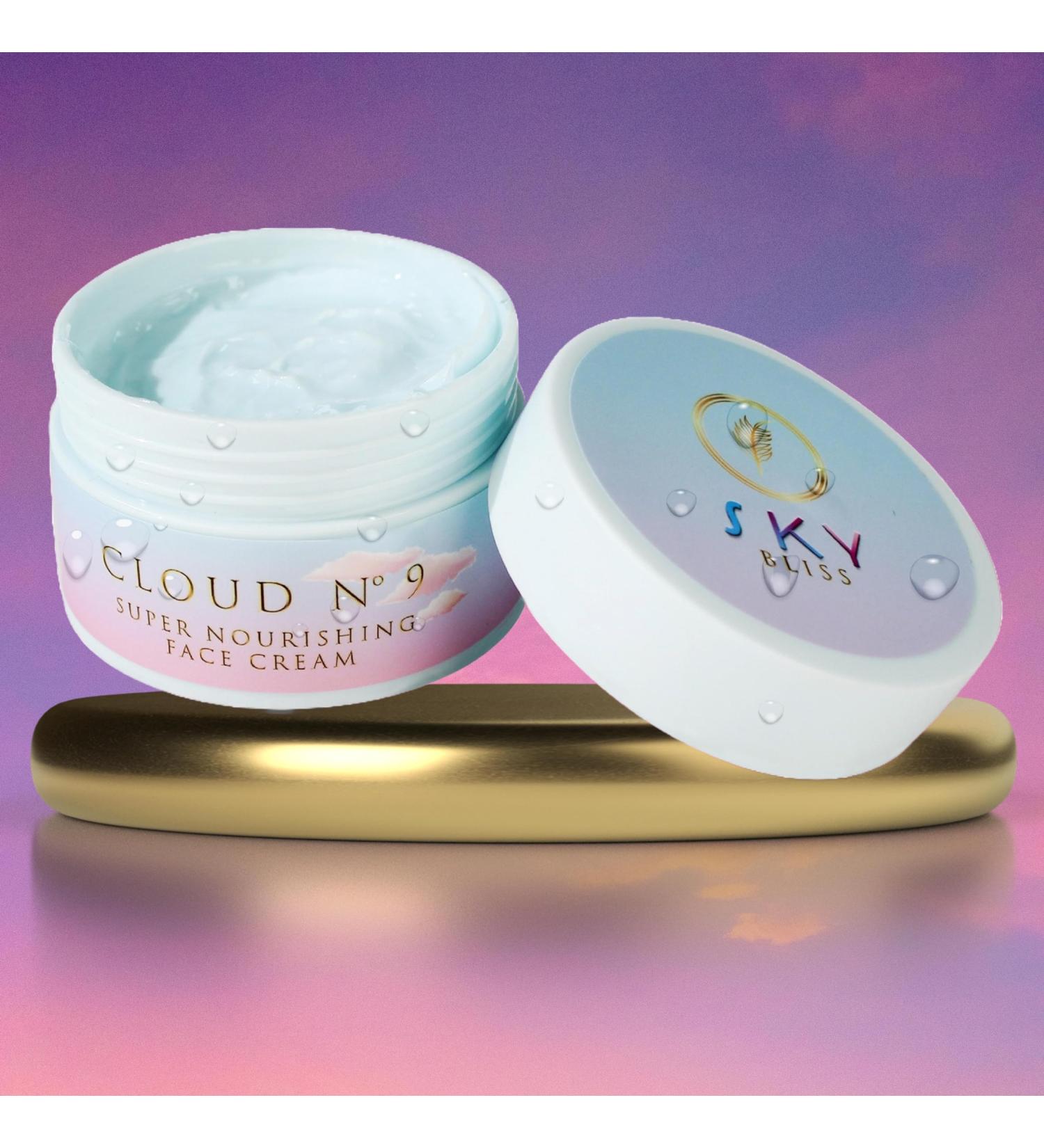 Sky Bliss Peptides Cloud 9 Nourishing Cream | Retinol Hyaluronic Acid Vitamin C & E Aloe Vera Jojoba Oil | Ultimate Face Moisturizer for Radiant Skin - Buy Online on GoSupps.com