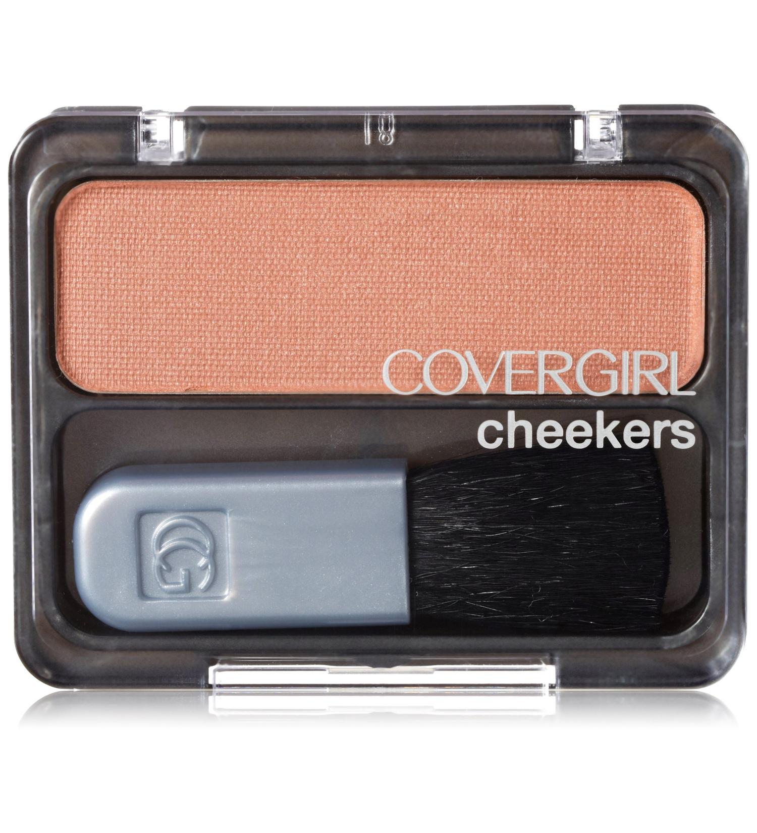 COVERGIRL Cheekers Blendable Powder Blush Iced Cappuccino, .12 oz (packaging may vary), 1 Count