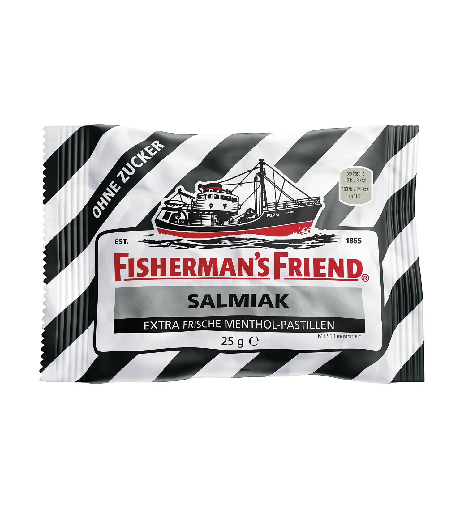 Fishermans Friend Salmiak without sugar 25 g