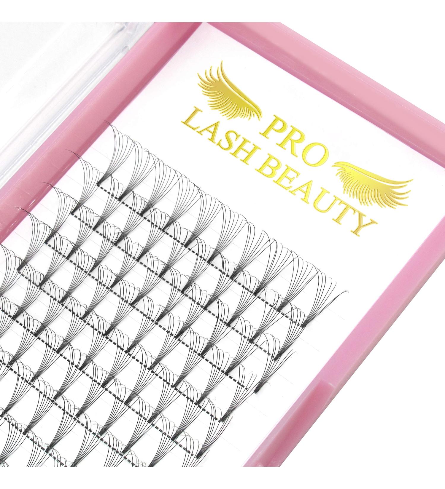 7D-D-0.07 15mm Premade Fans Short Stem Volume Eyelash Extensions | 3D 5D 7D | C D Curl | 9-20mm | Pre-Made Lash Fans - Buy Online on GoSupps.com