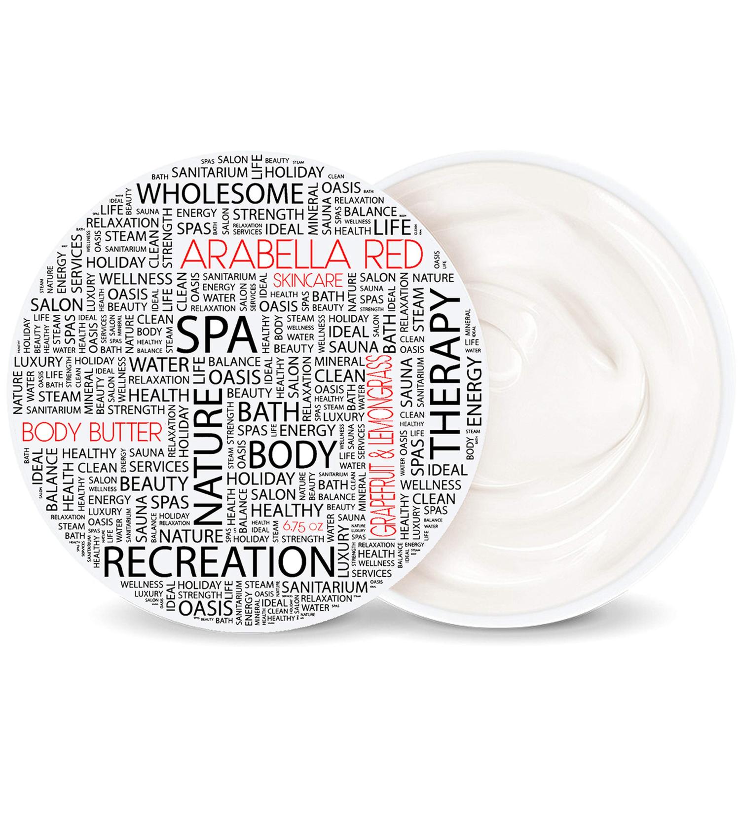 Midwest Sea Salt Company Grapefruit & Lemongrass Whipped Body Butter - 6.75oz - All Natural