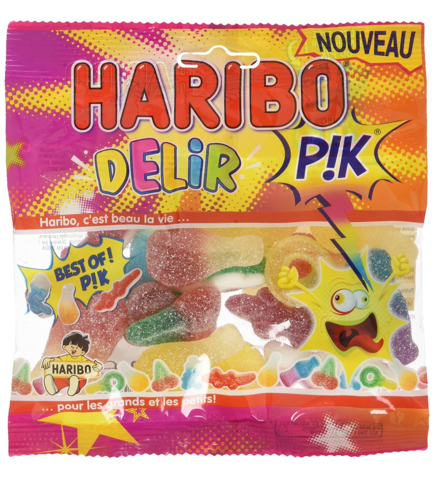 Haribo Delir Pik 120g - Pack of 10 - Buy Online on GoSupps.com