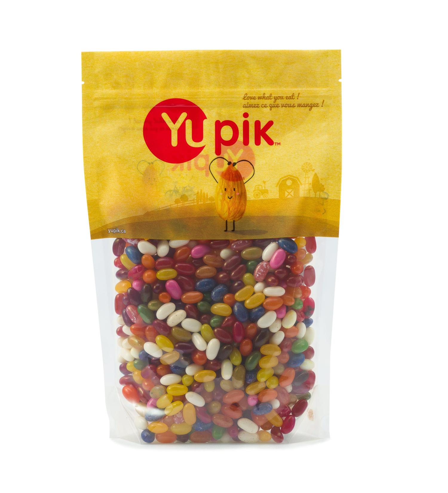 Yupik Assorted Green Beans Jelly Beans 1 kg 6 Count Kosher Chewy Multicolored Natural Colors & Flavors Classic Candy Fun & Nostalgic Ideal for Gifting Baking Halloween & Holidays 6 kg - Buy Online on GoSupps.com