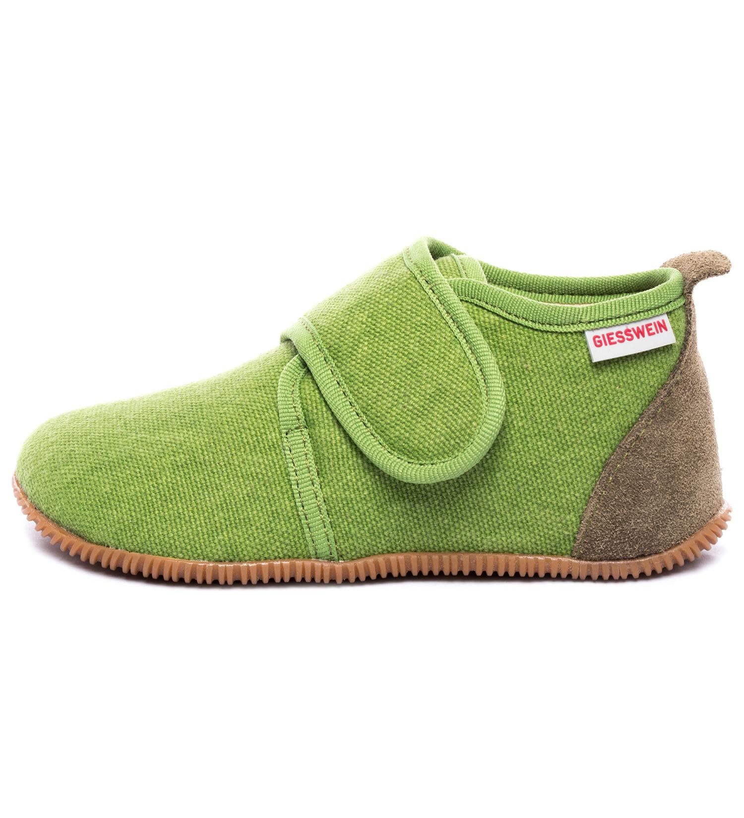 Giesswein Strass Slim Fit High Slippers - Kids 2 UK Child Grass - Buy Online on GoSupps.com