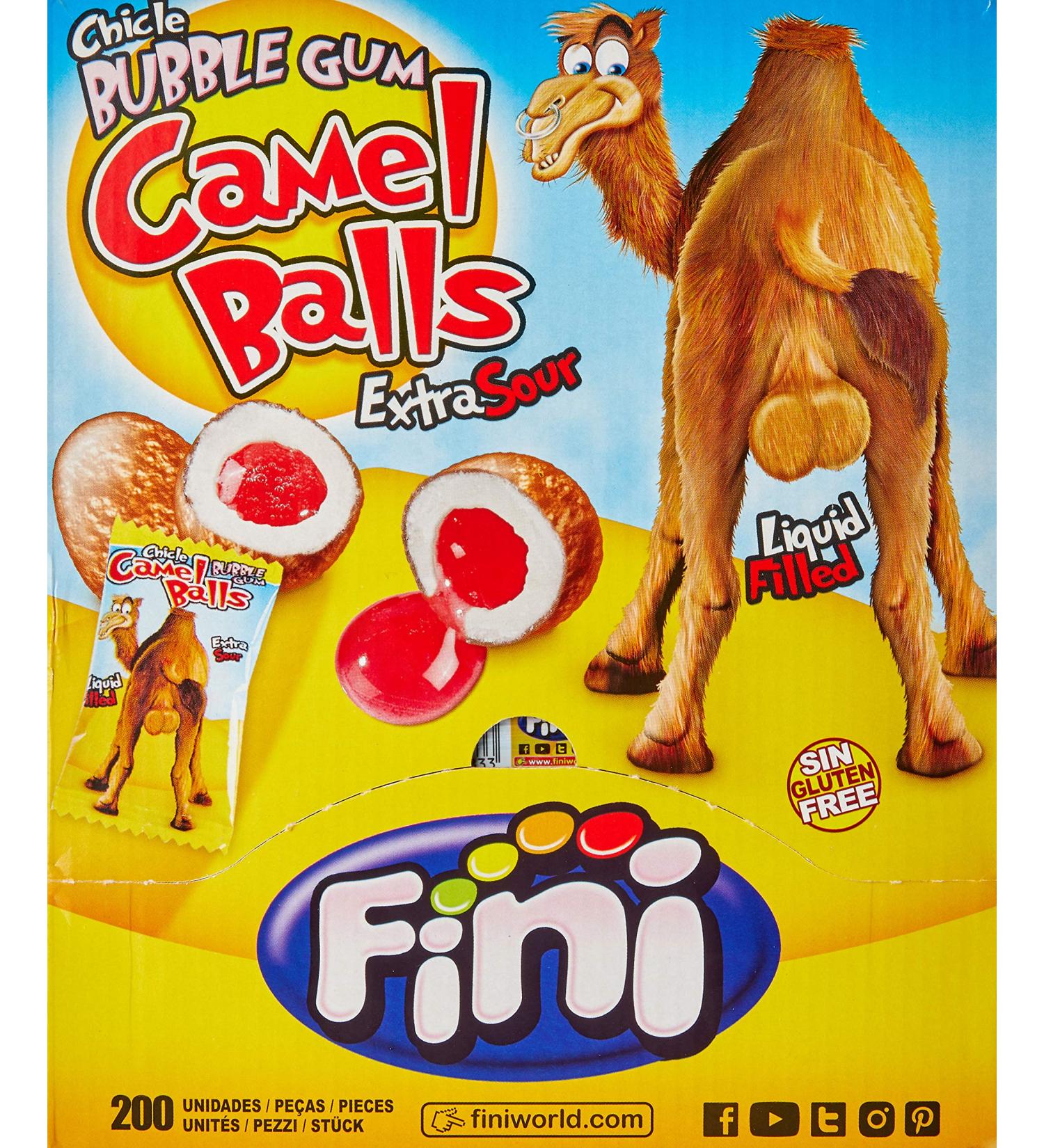 Boules de gomme Fini Camel x 200 - Buy Online on GoSupps.com